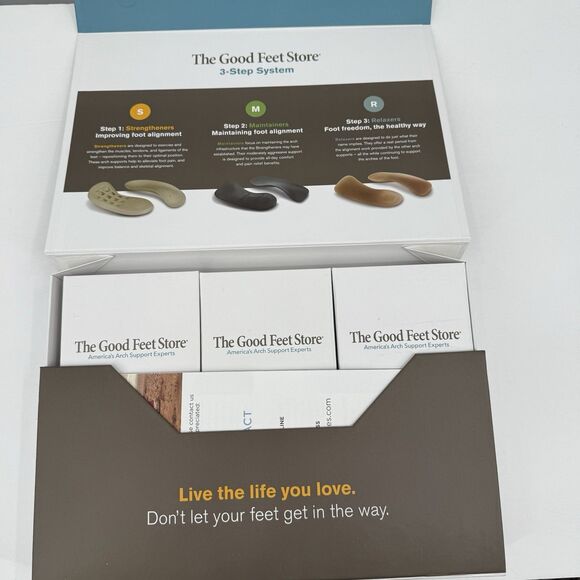 The Good Feet Store 3-Step System Relaxer Classic Maintainer EXTRAS Cushions - Picture 3 of 15